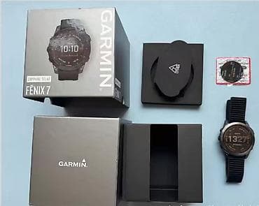 Garmin Fēnix 7 Sapphire Solar — GPS‑часы с солнечной подзарядкой at lalafo.kg Garmin Fēnix 7 Sapphire Solar — GPS‑часы с солнечной подзарядкой