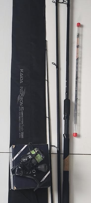 Продам фидерное удилище Kaida inspiron рост 3.90 тест до 120 грамм at lalafo.kg Продам фидерное удилище Kaida inspiron рост 3.90 тест до 120 грамм
