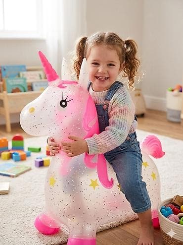 Надувной единорог-прыгун для детей 2–5 лет 🦄 Весёлый надувной прыгун at lalafo.kg Надувной единорог-прыгун для детей 2–5 лет 🦄 Весёлый надувной прыгун