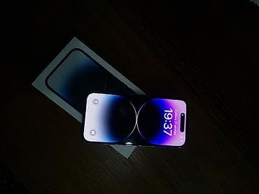 IPhone 14 Pro, Б/у, 256 ГБ, Deep Purple, Коробка, 85 % at lalafo.kg IPhone 14 Pro, Б/у, 256 ГБ, Deep Purple, Коробка, 85 %