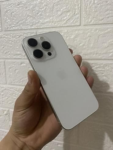 IPhone 15 Pro, Белый, 88 % at lalafo.kg IPhone 15 Pro, Белый, 88 %