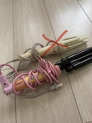 Плойки для завивки волос — набор из двух устройств. 1) at lalafo.kg Плойки для завивки волос — набор из двух устройств. 1)