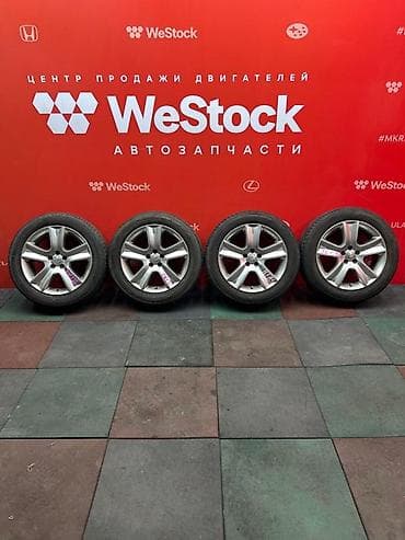 Комплект колес летнее в сборе: 4 шт. литых R17 / 215 / 55 YOKOHAMA at lalafo.kg Комплект колес летнее в сборе: 4 шт. литых R17 / 215 / 55 YOKOHAMA