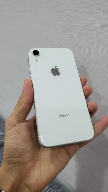 IPhone Xr, Б/у, 128 ГБ, Белый, 86 % at lalafo.kg IPhone Xr, Б/у, 128 ГБ, Белый, 86 %