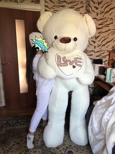 Мишка размер 2 м. Большие качественные мишки по доступным ценам!! at lalafo.kg Мишка размер 2 м. Большие качественные мишки по доступным ценам!!