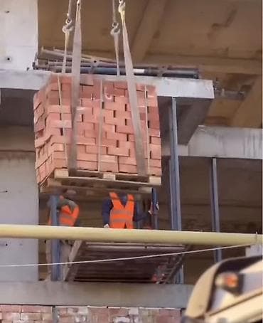 Кирпич полнотелый керамический, строительный - Формат: стандартный at lalafo.kg Кирпич полнотелый керамический, строительный - Формат: стандартный