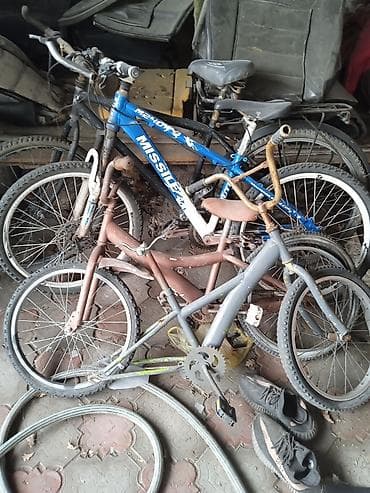 Велосипеды и рамы на запчасти/под восстановление. вложение по мелочи! at lalafo.kg Велосипеды и рамы на запчасти/под восстановление. вложение по мелочи!