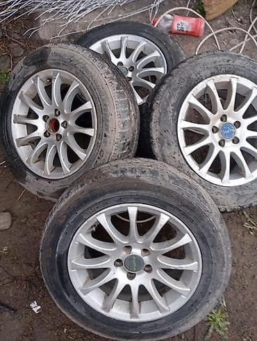Колеса в сборе 195 / 65 / R 15, Всесезонная, Б/у, Комплект, Легковые, Литые, отверстий - 5 at lalafo.kg Колеса в сборе 195 / 65 / R 15, Всесезонная, Б/у, Комплект, Легковые, Литые, отверстий - 5