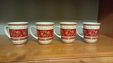 Набор из 4 фарфоровых кружек Flirt by Ritzenhoff & Breker. - at lalafo.kg Набор из 4 фарфоровых кружек Flirt by Ritzenhoff & Breker. -