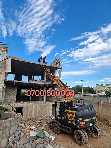 Экскаватор | Водопровод, Планировка участка, Демонтаж at lalafo.kg Экскаватор | Водопровод, Планировка участка, Демонтаж