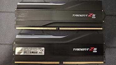 DDR5 64GB (2 x 32GB) G.SKILL Trident Z5 RGB 6400 MHz CL32 Б\у ЦЕНА at lalafo.kg DDR5 64GB (2 x 32GB) G.SKILL Trident Z5 RGB 6400 MHz CL32 Б\у ЦЕНА