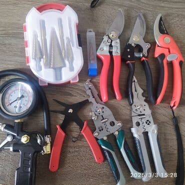 Продаю Набор ступенчатых фрезеровальных конусных сверл по металлу и at lalafo.kg Продаю Набор ступенчатых фрезеровальных конусных сверл по металлу и