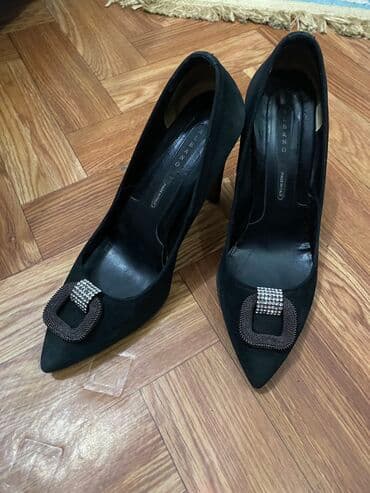 Туфли, 37, Dino Albat, Б/у, цвет - Черный, Самовывоз, Платная доставка at lalafo.kg Туфли, 37, Dino Albat, Б/у, цвет - Черный, Самовывоз, Платная доставка