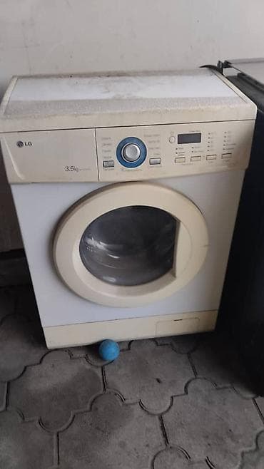 Стиральная машина LG, фронтальная загрузка. Основные характеристики at lalafo.kg Стиральная машина LG, фронтальная загрузка. Основные характеристики