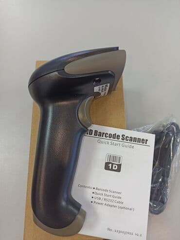 Cканер штрих кодов Winson WNL-6090g USB 1D Laser проводной at lalafo.kg Cканер штрих кодов Winson WNL-6090g USB 1D Laser проводной