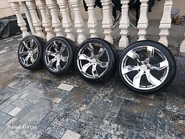 Дөңгөлөктөр монтажда 275 / 40 / R 22, All-season, Колдонулган, Комплект, Жеңил унаалар, Куйма, тешиктери - 5 lalafo.kg да — 2 Дөңгөлөктөр монтажда 275 / 40 / R 22, All-season, Колдонулган, Комплект, Жеңил унаалар, Куйма, тешиктери - 5 — 2