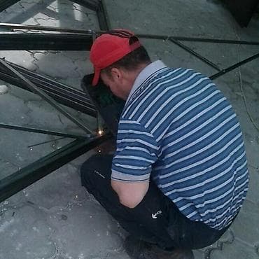 Изготовление и монтаж металлических навесов и каркасов любой сложности at lalafo.kg Изготовление и монтаж металлических навесов и каркасов любой сложности