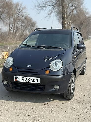 Daewoo Matiz: 2003 г., 0.8 л, Механика, Бензин, Хэтчбэк at lalafo.kg Daewoo Matiz: 2003 г., 0.8 л, Механика, Бензин, Хэтчбэк
