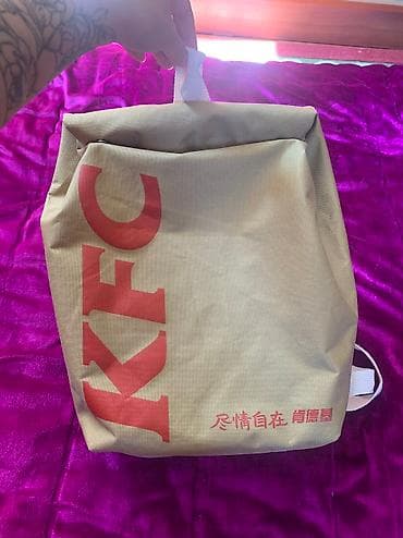 Распродажа остатков! Рюкзак KFC. Очень вместительный. Последний. 400 at lalafo.kg Распродажа остатков! Рюкзак KFC. Очень вместительный. Последний. 400