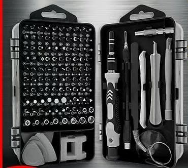 Набор отверток 115-в-1, сильный магнит, высокая твердость at lalafo.kg Набор отверток 115-в-1, сильный магнит, высокая твердость