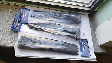 Стяжки кабельные (хомуты нейлоновые) EXLUSIVE, черные, в заводских lalafo.kg да Стяжки кабельные (хомуты нейлоновые) EXLUSIVE, черные, в заводских