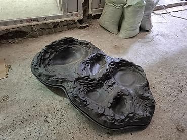 Готовая форма для садового пруда (пластиковая чаша) - Материал at lalafo.kg Готовая форма для садового пруда (пластиковая чаша) - Материал