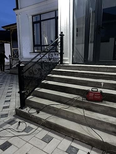 Дат баспас тепкичтер: Каптал тосмолорун жасоо Материалы: Согулган темир, Тышкы буюм, Акысыз ченөө lalafo.kg да — 2 Дат баспас тепкичтер: Каптал тосмолорун жасоо Материалы: Согулган темир, Тышкы буюм, Акысыз ченөө — 2