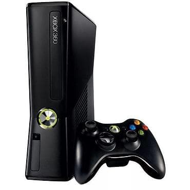 Игровая консоль Xbox 360 (Slim, черная) с беспроводным геймпадом 720gb at lalafo.kg Игровая консоль Xbox 360 (Slim, черная) с беспроводным геймпадом 720gb