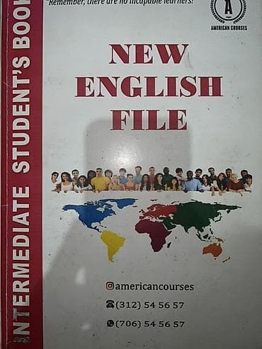 Учебник по английскому языку “New English File. Intermediate at lalafo.kg Учебник по английскому языку “New English File. Intermediate