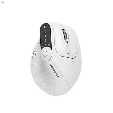 Эргономичная вертикальная мышь MONSTER Airmars M2 Pro, беспроводная, с at lalafo.kg Эргономичная вертикальная мышь MONSTER Airmars M2 Pro, беспроводная, с