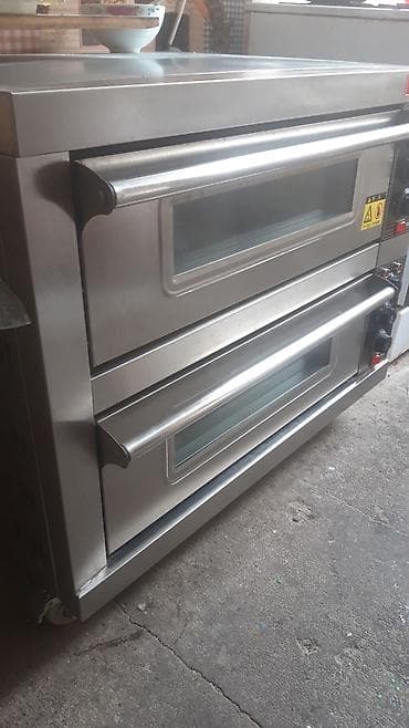 Бизнес үчүн климаттык жабдуулар: Промышленная электрическая печь для выпечки, двухкамерная lalafo.kg да — 1 Бизнес үчүн климаттык жабдуулар: Промышленная электрическая печь для выпечки, двухкамерная — 1