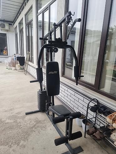Многофункциональный домашний тренажёр Starfit (силовая станция) - at lalafo.kg Многофункциональный домашний тренажёр Starfit (силовая станция) -