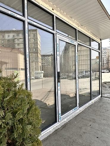 Панорамные алюминиевые витражи и входные двери - Изготовление и at lalafo.kg Панорамные алюминиевые витражи и входные двери - Изготовление и