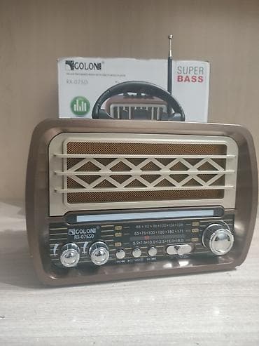 gitara lakewood: Портативный ретро-радиоприёмник GOLON RX-075D - 3 диапазона: FM, AM at lalafo.kg — 2 gitara lakewood: Портативный ретро-радиоприёмник GOLON RX-075D - 3 диапазона: FM, AM — 2