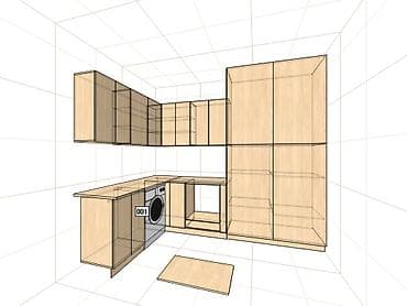 Кухни и корпусная мебель по индивидуальным проектам - Проектирование at lalafo.kg Кухни и корпусная мебель по индивидуальным проектам - Проектирование