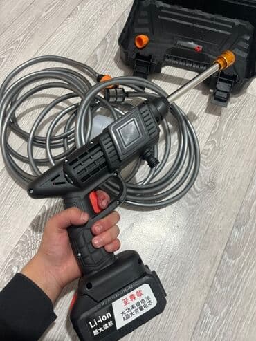 Мойка высокого давления, Б/у, Аккумуляторная, Платная доставка at lalafo.kg Мойка высокого давления, Б/у, Аккумуляторная, Платная доставка