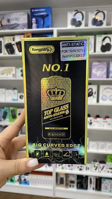 Защитное стекло Yangproxx Top Glass Anti-Static для Vivo Y50 / Redmi at lalafo.kg Защитное стекло Yangproxx Top Glass Anti-Static для Vivo Y50 / Redmi