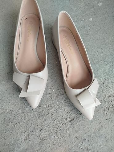 Балетки Kalidi с острым носком и бантом - Модель: Kalidi (логотип на lalafo.kg да Балетки Kalidi с острым носком и бантом - Модель: Kalidi (логотип на