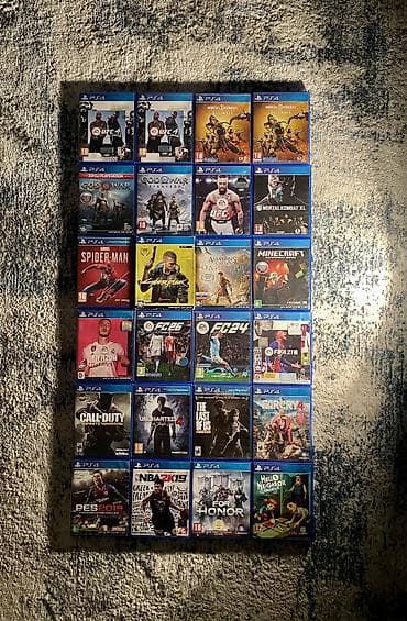 Продается коллекция дисков для PS4 (Blu‑ray), 24 оригинальных дисков ✅ at lalafo.kg Продается коллекция дисков для PS4 (Blu‑ray), 24 оригинальных дисков ✅