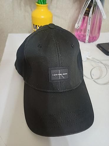 Эркектердин баш кийими, Calvin Klein, Колдонулган, түсү - Кара lalafo.kg да Эркектердин баш кийими, Calvin Klein, Колдонулган, түсү - Кара