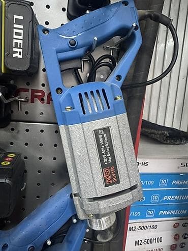 Электрический миксер/вибратор для бетона DECO DCV150 + лазерный at lalafo.kg Электрический миксер/вибратор для бетона DECO DCV150 + лазерный