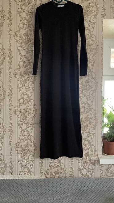 Повседневное платье, Турция, Осень-весна, Длинная модель, Трикотаж, Прямое, S at lalafo.kg Повседневное платье, Турция, Осень-весна, Длинная модель, Трикотаж, Прямое, S