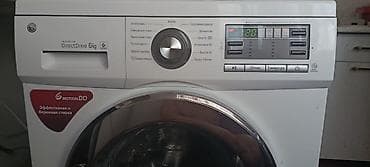 Стиральная машина LG с прямым приводом Direct Drive. новые подшипники lalafo.kg да Стиральная машина LG с прямым приводом Direct Drive. новые подшипники
