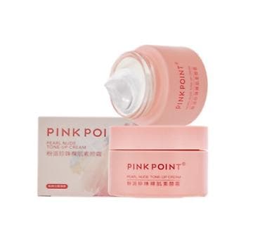 Крем для лица PINK POINT Pearl Nude Tone-Up Cream. - Выравнивающий at lalafo.kg Крем для лица PINK POINT Pearl Nude Tone-Up Cream. - Выравнивающий