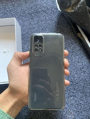 Redmi, Redmi Note 11, Б/у, 128 ГБ, цвет - Серый, 2 SIM at lalafo.kg Redmi, Redmi Note 11, Б/у, 128 ГБ, цвет - Серый, 2 SIM