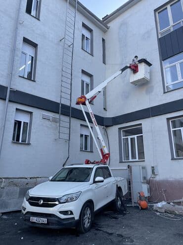 Автовышка 12 метр, 200 кг которот. Бишкек жана региондор боюнча at lalafo.kg Автовышка 12 метр, 200 кг которот. Бишкек жана региондор боюнча