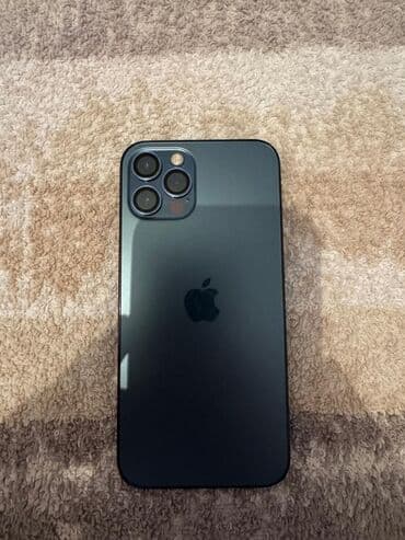 IPhone 12 Pro, Б/у, 128 ГБ, Синий, 76 % at lalafo.kg IPhone 12 Pro, Б/у, 128 ГБ, Синий, 76 %
