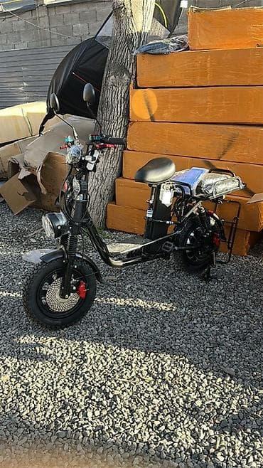 Электровелосипед компактного класса -двойные амортизаторы сзади at lalafo.kg Электровелосипед компактного класса -двойные амортизаторы сзади