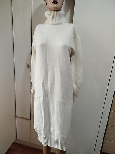 Вязаное длинное платье размер 44-46, в новом состоянии за 500.7мкр at lalafo.kg Вязаное длинное платье размер 44-46, в новом состоянии за 500.7мкр