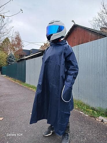 МОТО- Плащ-дождевик для СКУТЕРА высокого качества с вшитыми варежками at lalafo.kg — 1 МОТО- Плащ-дождевик для СКУТЕРА высокого качества с вшитыми варежками — 1